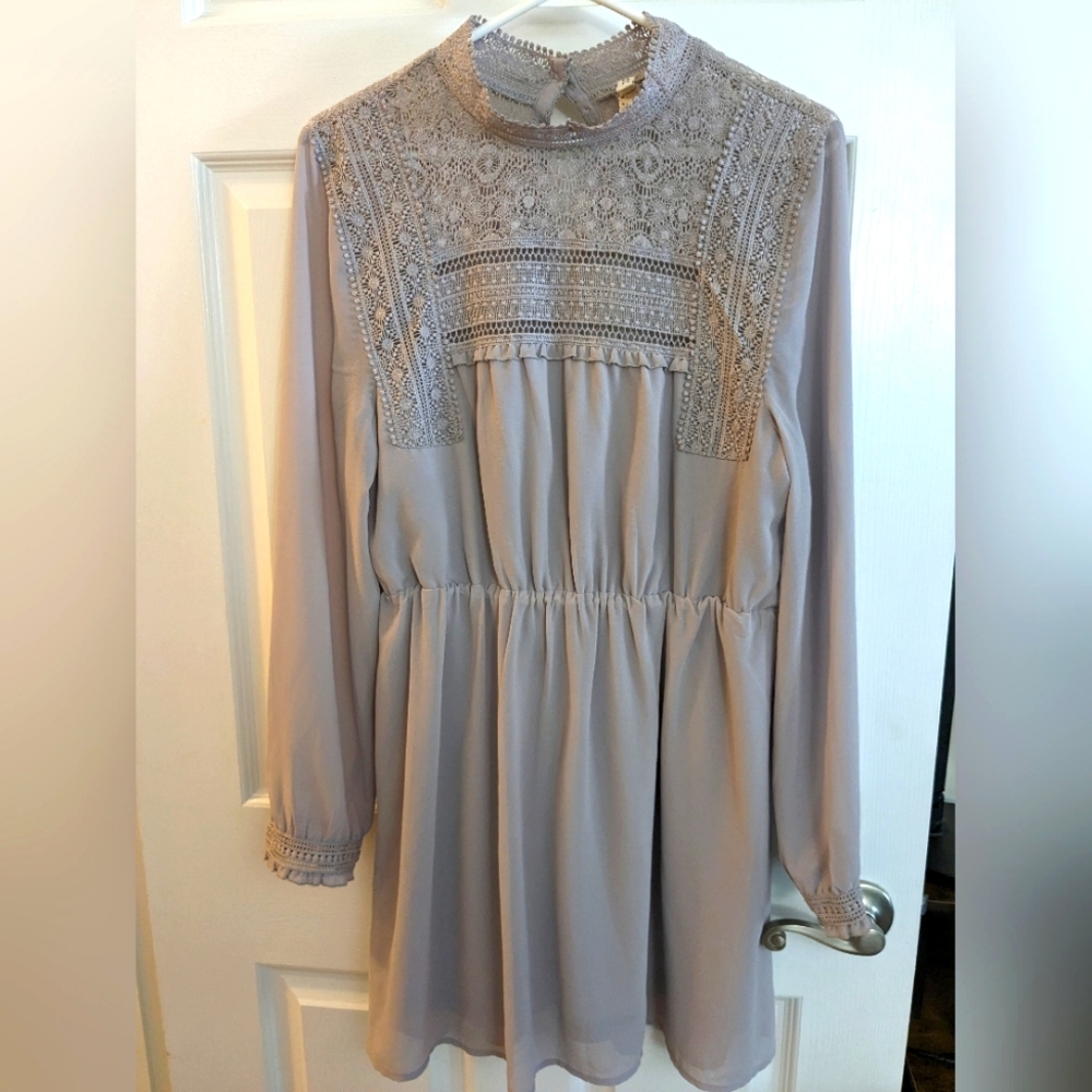 Grey lace dress, Divided by H&M
